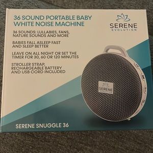 Serene evolution white noise